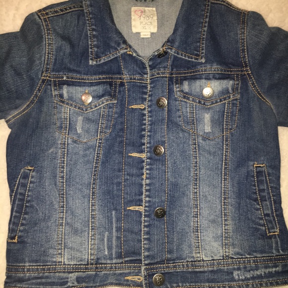 Denim jacket🦋 - Picture 3 of 5